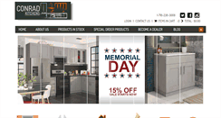 Desktop Screenshot of conrad-kitchens.com